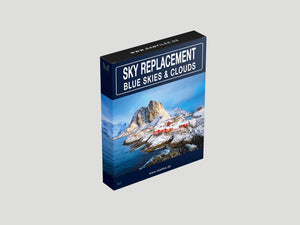 Sky Replacement Kit - Blue Skies & Clouds